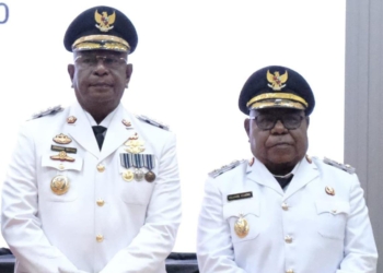 Resmi Jabat Bupati Mimika, Yohanes Rettob Ungkap Program Prioritas 100 Hari Kerja