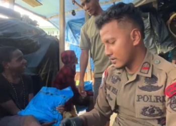 Beri Pelayanan Kesehatan, Jadi Pekerjaan Tambahan Personel Ops Damai Cartenz 2025 di Intan Jaya