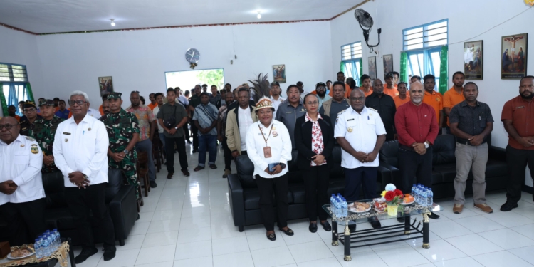 Gubernur dan Wagub Papua Tengah Berkunjung Ke Lapas Klas II B Mimika