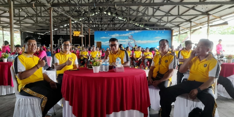 Jelang Tinggalkan Polresta,  Kapolresta Bersama PJU dan Anggota Gelar Jalan Santai