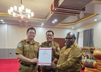 Dr Agus Resmi Jabat Plt Kadinkes Papua Tengah, Ini 4 Visi Utama Tingkatkan Pelayanan Kesehatan