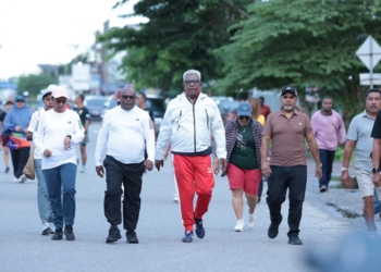 Dukung Car Free Day Di Timika,Gubernur Papua Tengah : Ini Contoh Yang Baik Olah raga Dan Rekreasi