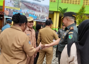 Jelang PSU Gub.Papua, Kodam XVII Cendrawasih Lakukan Cipta Kondisi