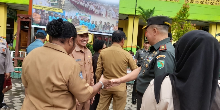 Jelang PSU Gub.Papua, Kodam XVII Cendrawasih Lakukan Cipta Kondisi