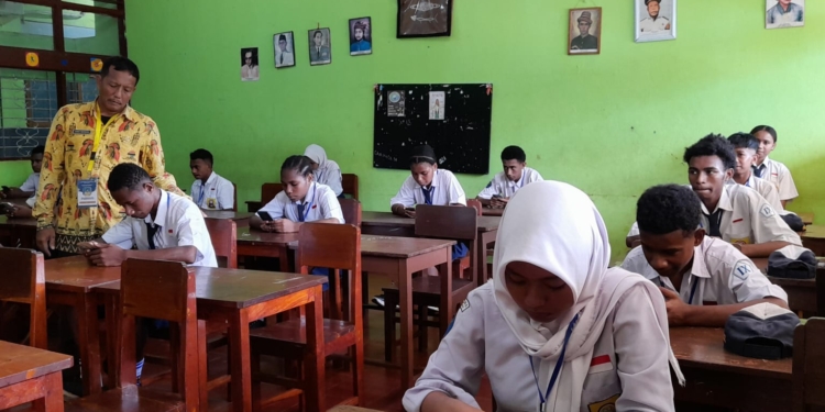 Kabar Gembira, Pelaksanaan ASA Di SMPN 6 Kota Jayapura Berbasis Online di Tahun 2025