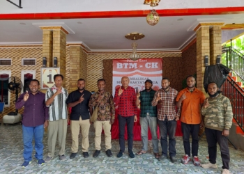 Relawan Koteka Bersatu Dukung BTM-CK: Komitmen Menangkan PSU Papua 2025