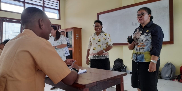 Ini Alasan Ujian ASA Di SMPN 9 Jayapura Masih Berbasis Offline, Ikuti Penjelasan Kepala Sekolah
