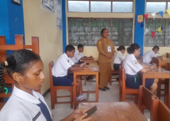 Kepsek : UAS Bagi 390 Siswa Kls 9 Di SMPN 2, Berjalan Sukses Atas Dukungan Orangtua