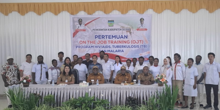 Tingkatkan Kapasitas Petugas Kesehatan, Dinkes Papua Tengah Gelar OJT Program ATM Di Deiyai