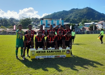 Menang 2-1 Atas Enggros,  Skouw Yambe Lolos Ke 8 Besar Turnamen Antar Kampung Tahun 2025