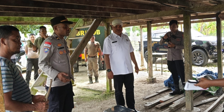Kombespol Jermias Rontini, S.I.K Irwasda Polda Papua Tinjau Pembelian Jagung di Distrik Muara Tami, Ini Tujuannya