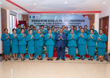 Pengukuhan TP-PKK dan Tim Posyandu Papua Pegunungan 2025-2030 : Pembangunan Manusia Jadi Prioritas