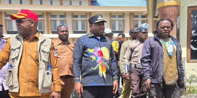 Gerak Cepat Pemkab Intanjaya, Bupati Aner Maisini Turunkan Tim Ke Lokasi Konflik Dan Evakuasi 3 Korban Ke Timika