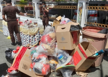 Kejari Jayapura Musnahkan 173 Barang Bukti, Dan 67 Diantaranya Perkara Narkotika di Tahun 2025