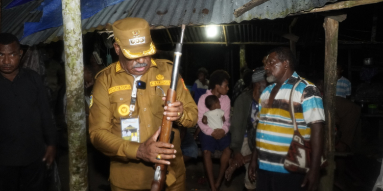Turkam Hari Pertama, Walikota Sidak Di Kampung Skouw Sae Temukan Warga PNG Tanpa Dokumen Resmi