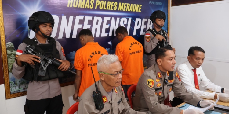 Kapolres Merauke : Dua Pelaku Terancam 12 Tahun Penjara, Karena Akibatkan Korban Meninggal Dunia