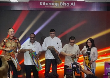 Berkunjung Ke Papua Pertama Kali, Wamenkomdigi RI Hadiri Peluncuran Indosat AI Experience Center Jayapura
