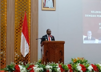 Bupati Paniai Yanpit Nawaipa Resmi Buka Kegiatan Seleksi Kompetensi Pegawai Pemerintah PPPK Tahap II 2024