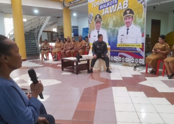 Keluhan Warga Kota Jayapura Disampaikan, Lewat Program “ Torang Tanya, Walikota Jawab “