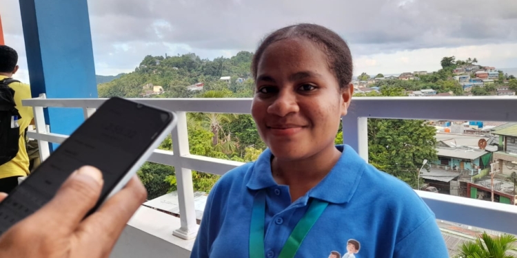 Nona Ambai Serui, Smirna Wanggai Peraih Juara Pertama, Lomba Pidato Bahasa Jepang Tingkat SMA/K Se-Kota Jayapura