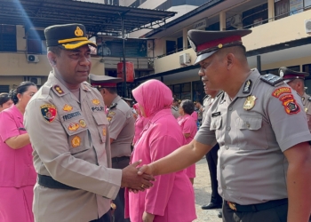 54 Personel Polresta Jayapura Kota Naik Pangkat, Ini Daftar 6 Personel yang Diberikan Reward atas Prestasinya