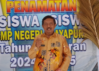 Perpisahan Dan Penamatan Siswa Di SMPN 9 Jayapura Berlangsung Sederhana