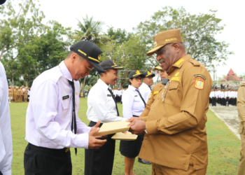 Pesan Walikota Bagi Penerima SK CPNS dan CPPPK Agar Disiplin Bekerja Melayani Masyarakat Sesuai Tupoksi