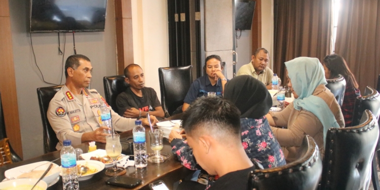 Wujudkan Kebersamaan, Kabidhumas Polda Gelar Silahturahmi Dengan Insan Pers