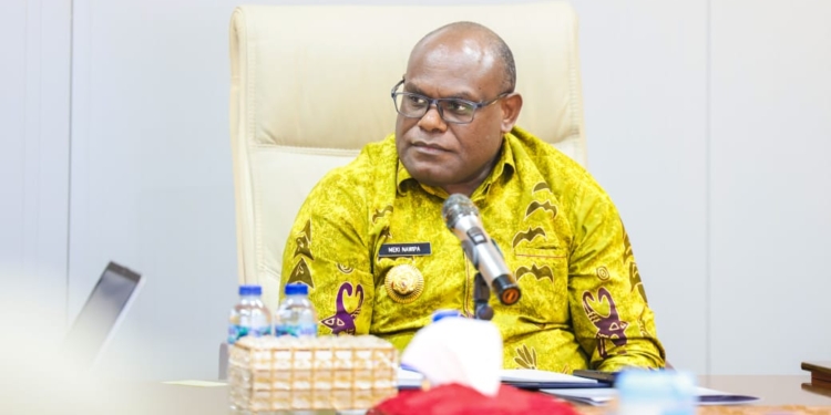 Rakor Pengendalian Inflasi, Gubernur Papua Tengah Tekankan 5 Poin Strategis