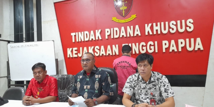 Kejati Papua Tetapkan AJ Sebagai Tersangka Kasus Tipikor Pembangunan Sarana Aerosport di Kab. Mimika.