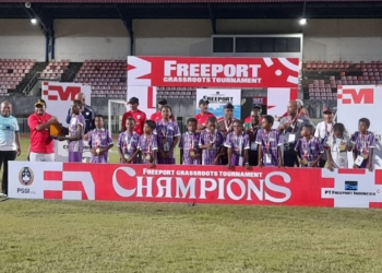 Wabup Jayapura Berkomitmen Bangkitkan Sepakbola di Negeri Kenambay Umbay