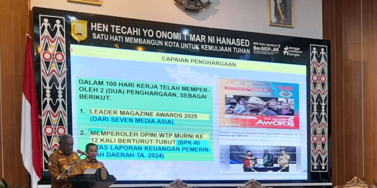 Walikota dan Wakil Walikota Paparkan 100 Hari Kerjanya