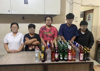 Di Entrop Japsel, Satuan Narkoba Polresta Jayapura Amankan 4 Penjual Miras Ilegal