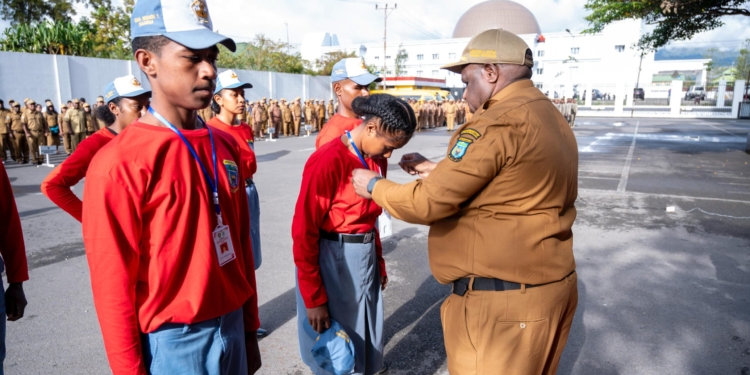 Pemprov Papua Pegunungan Lepas 6 Putra-Putri Terbaik Ikuti Seleksi Nasional Paskibraka di Jakarta