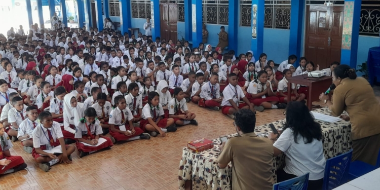 352 Siswa Mengikuti MPLS di SMPN 2 Jayapura