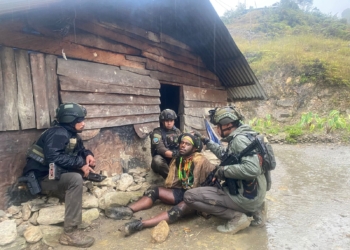 Satgas Operasi Damai Cartenz Berhasil Tangkap KKB Male Telenggen di Puncak Jaya dan Amankan Sejumlah Barang Bukti