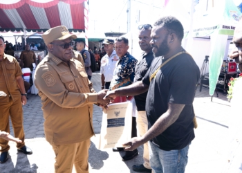 Peringati Hari Koperasi Nasional Ke-78 Tahun, Gubernur Papua Tengah Resmi Luncurkan Kelembagaan Koperasi Desa Merah Putih