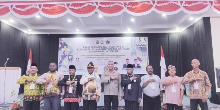 Pertama Di Gelar, Gubernur Harap Rakerwil FKUB Lahirkan Gagasan Yang Konstruktif Dan Perkuat Peran FKUB Di Papua Tengah