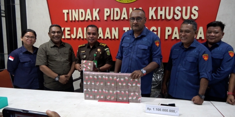 Kejati Papua Berhasil Sita Uang 1,1 Miliar Dari Lanjutan Korupsi PON XX 2021 di Papua