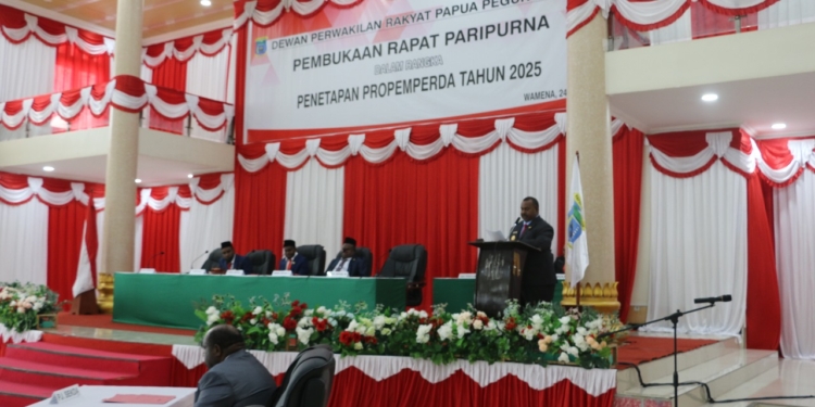 24 Ranperda ini akan Jadi Penentu arah pembangunan Papua Pegunungan kedepan