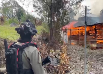 Ini Daftar Bangunan yang Diduga Dibakar KKB di Kabupaten Puncak, Ada Rumah Bupati Hingga Sekolah dan Puskesmas