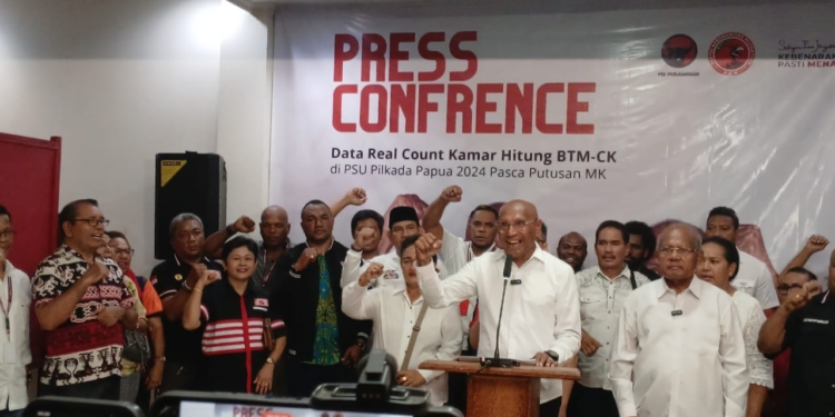 Raih 50,72 Persen, BTM Sebut Ini Bukti Suara Rakyat Papua Tidak Mudah Di Tundukan