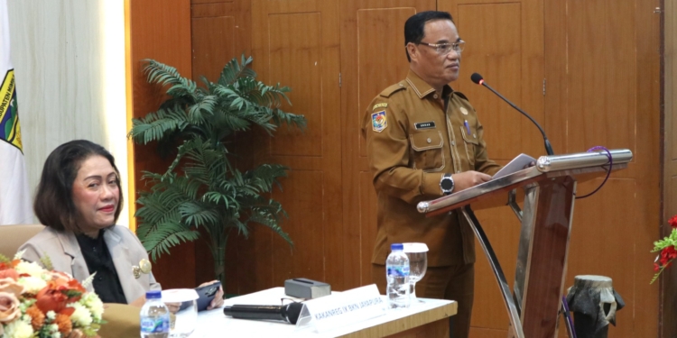 FGD BKPSDM Papua Tengah Resmi Di Buka, Gubernur Minta Pimpinan BKD 8 Kabupaten Manfaatkan Aplikasi E-Kinerja