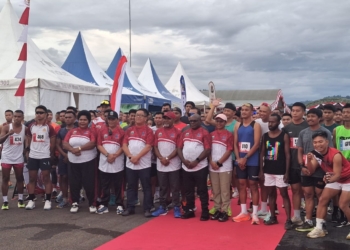 Peringati Hut RI ke 80, Pemprov Papua Tengah Gelar Lomba Fun Run 10 Km