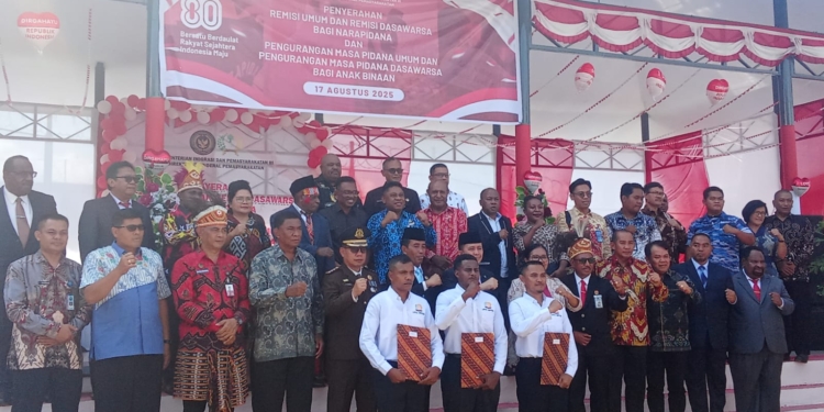 2.138 Narapidana di Papua Terima Remisi, 76 Langsung Bebas di HUT RI ke 80