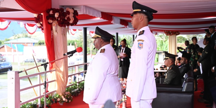 Semangat 80 Tahun Indonesia Merdeka, Ones Pahabol Ajak Papua Pegunungan Isi Pembangunan