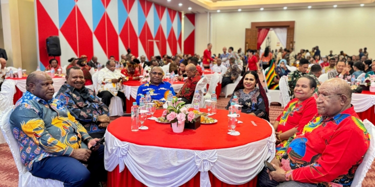 Pemerintah Provinsi Papua Pegunungan Menggelar Resepsi Kenegaraan Peringatan HUT RI ke 80