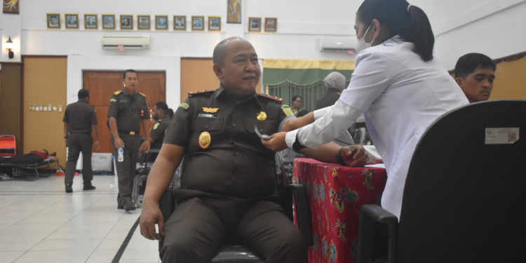 Sambut Hari Lahir Kejaksaan Ke 80 Tahun 2025, Kejati Papua Gelar Donor Darah