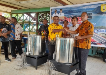 Dua Kampung di Kota Jayapura Ikut Pelatihan Pemanfaatan Teknologi Tepat Guna Bagi BUMKAM