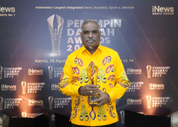 Wali Kota Jayapura Terima Penghargaan Award 2025 Kategori Pelayanan Publik Terhadap Masyarakat